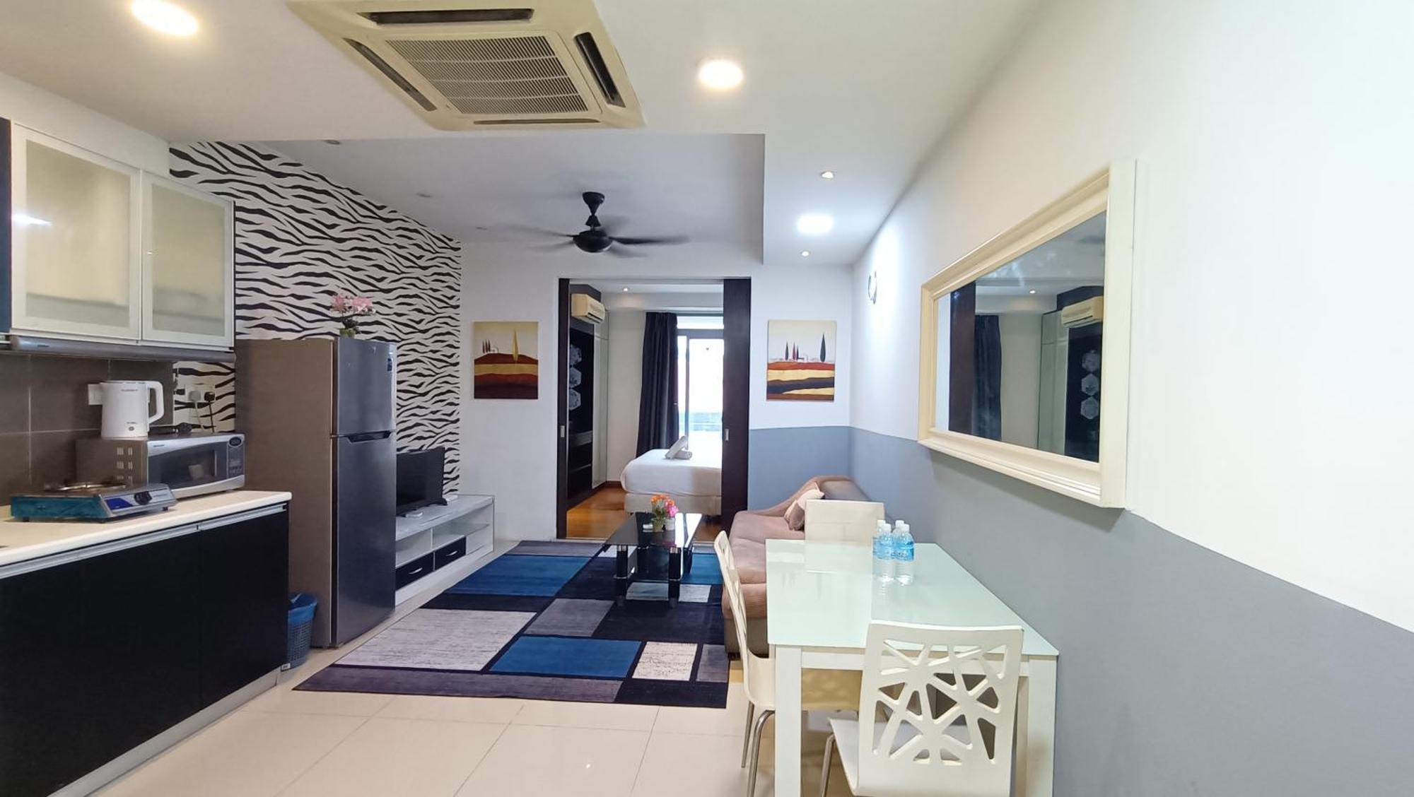 קואלה לומפור Taragon Apartment -Bukit Bintang חדר תמונה