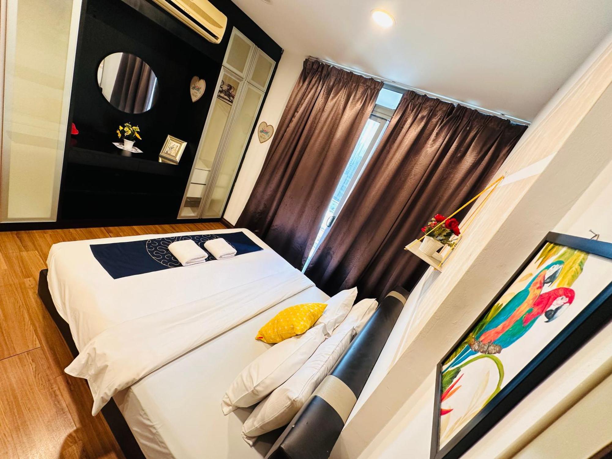 קואלה לומפור Taragon Apartment -Bukit Bintang מראה חיצוני תמונה